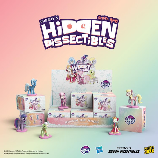 Blind Box - Freeny's Hidden Dissectibles: My Little Pony (Series 2) by Mighty Jaxx (set of 6+3secrets)