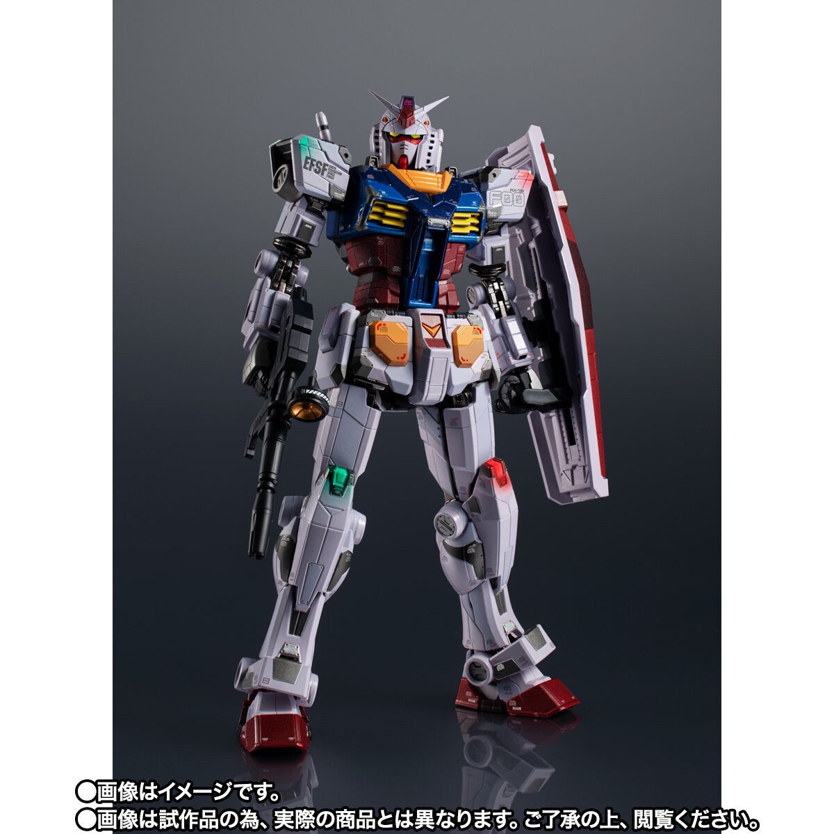 หุ่นเหล็ก Gundam - Chogokin X GUNDAM FACTORY YOKOHAMA RX-78F00 GUNDAM -Night illuminated ver.- by Premium Bandai (Lot JP มีกล่องน้ำตาล
