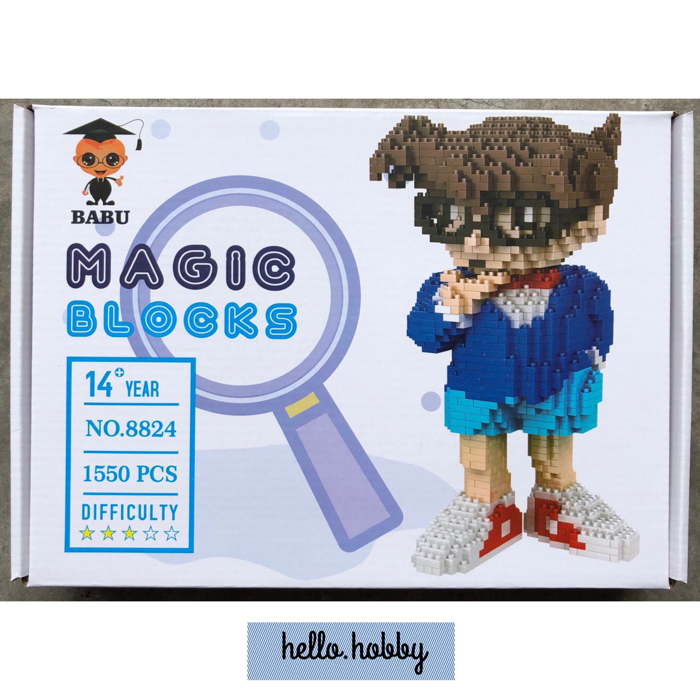 Babu 8824 Detective Conan 1550pcs