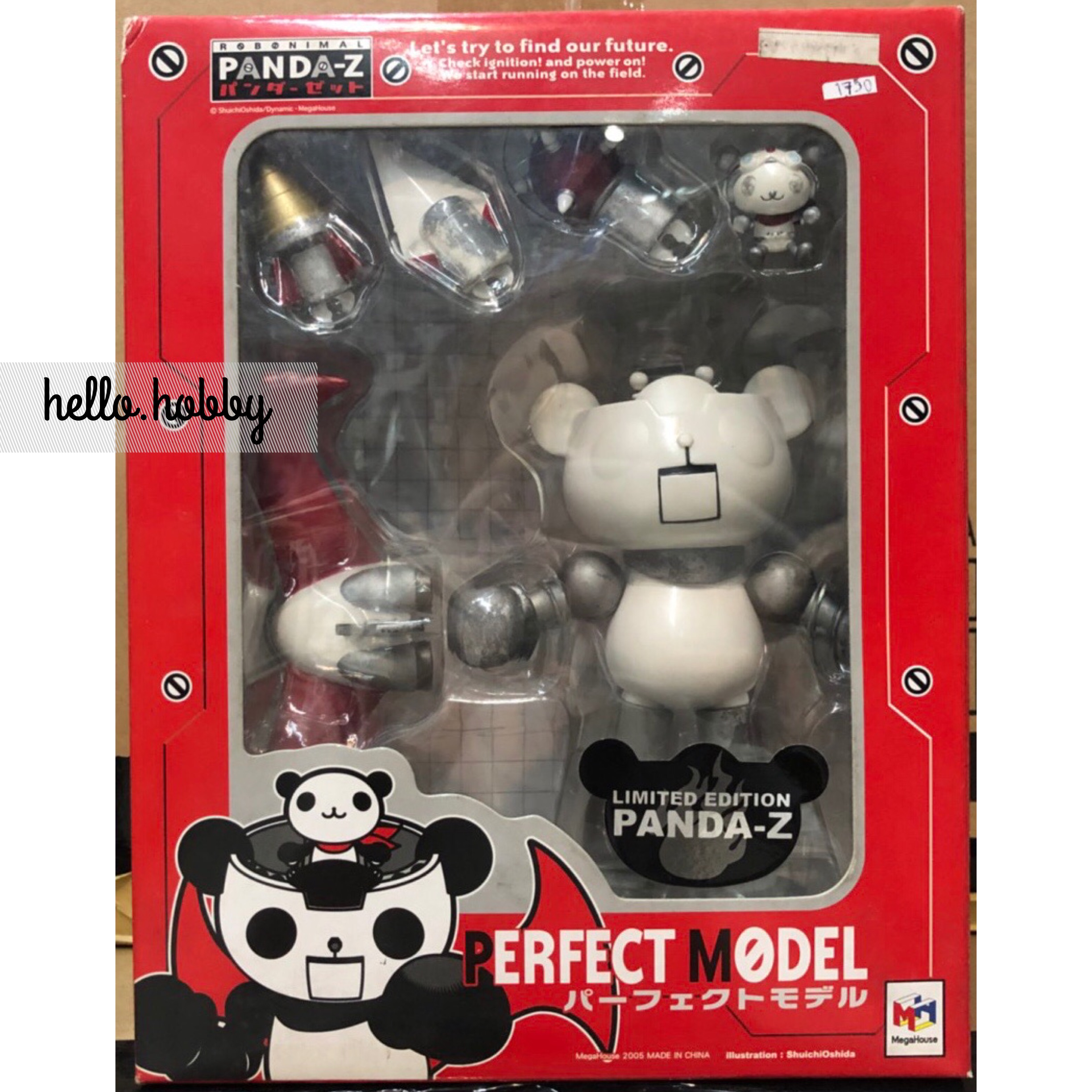 Panda-Z Perfect Model Silver Color Ver. By MegaHouse