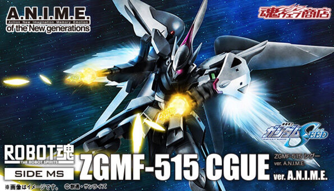 PRE-ORDER : ROBOT SPIRITS ＜SIDE MS＞ ZGMF-515 CGUE ver. A.N.I.M.E.
