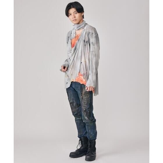PRE-ORDER : Kamen Rider Gotchard x h.NAOTO Gotchard Daybreak Tank Top & Cardigan