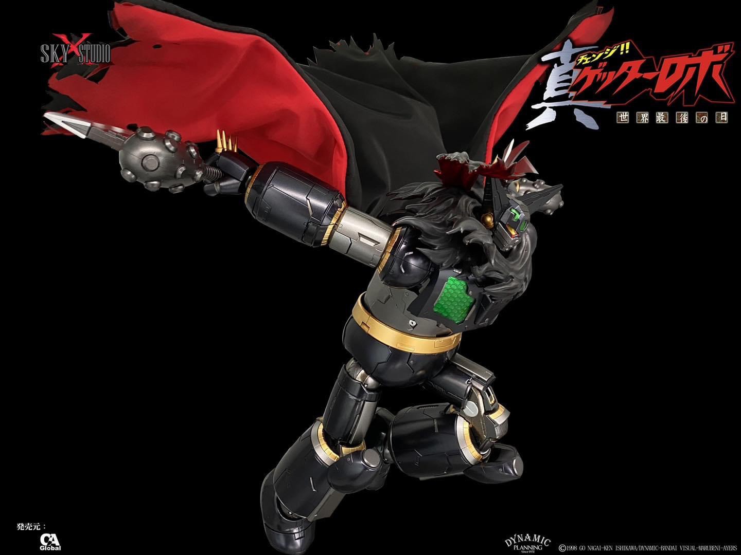 Pre-order : "Getter Robot: The Last Day" Black Getter by Sky X Studio