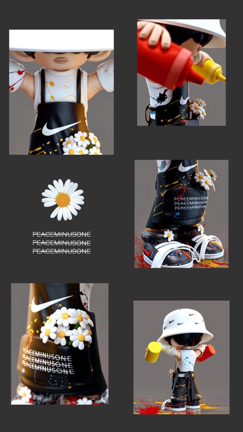 G-DRAGON Q Version Peaceminusone x AF1