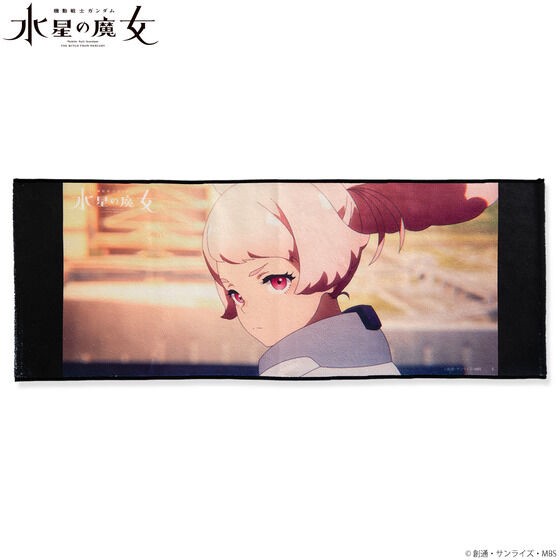 PRE-ORDER : Mobile Suit Gundam The Witch from Mercury Portrait Face Towel