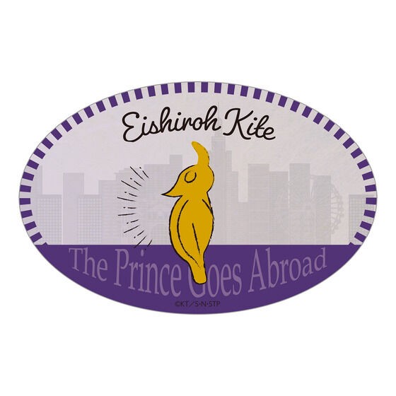 PRE-ORDER : New Prince of Tennis The Prince Goes Abroad Luggage Sticker Set