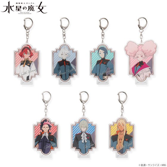 PRE-ORDER : Mobile Suit Gundam The Witch from Mercury Illustration by Mr. Mogumo Acrylic Charm