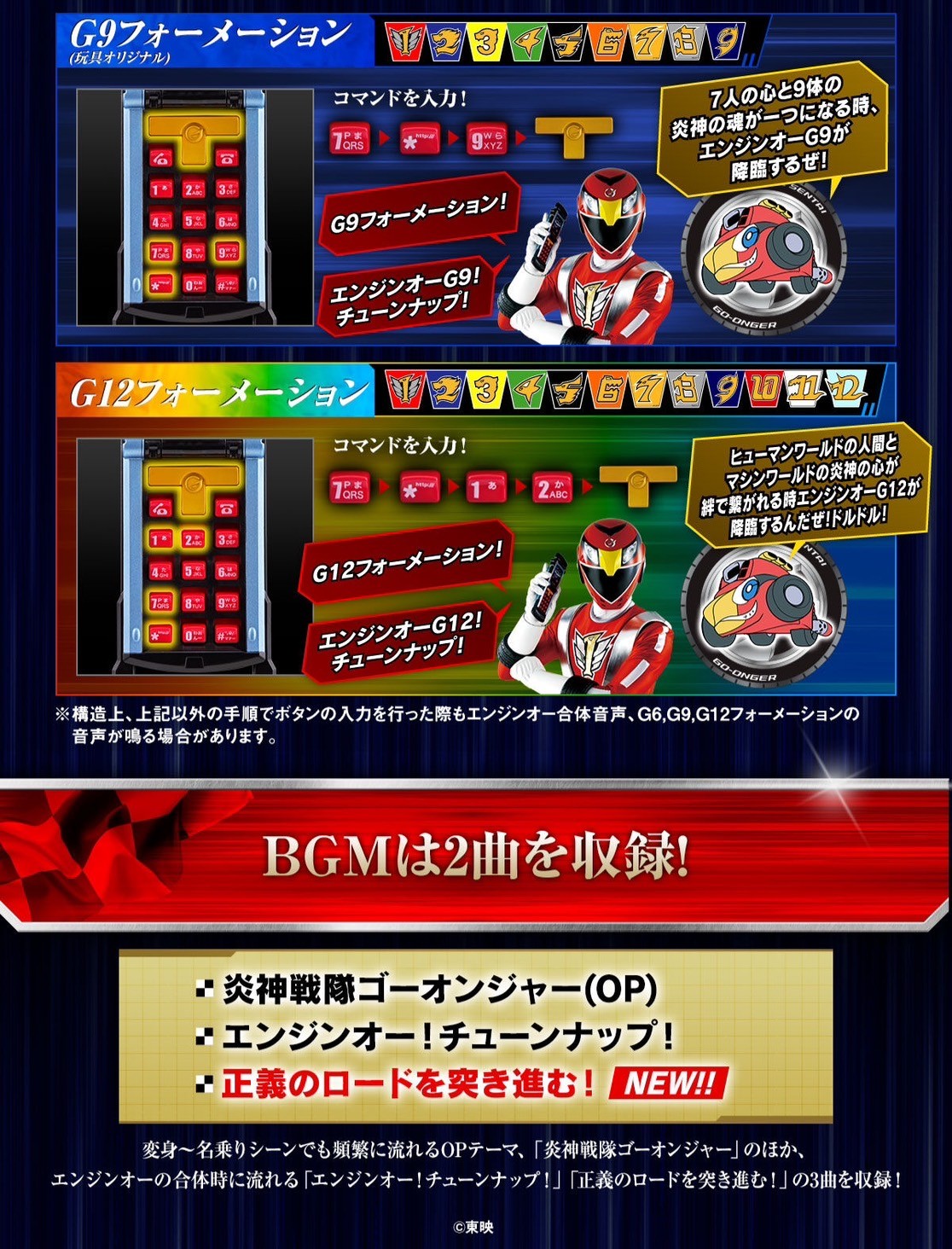 Engine Sentai Go-onger - Go-Phone -MEMORIAL EDITION- by Premium Bandai (Limited มีกล่องน้ำตาล)