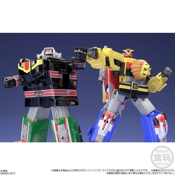 Super MiniPla LIVEMAN: LIVE ROBO by Premium Bandai