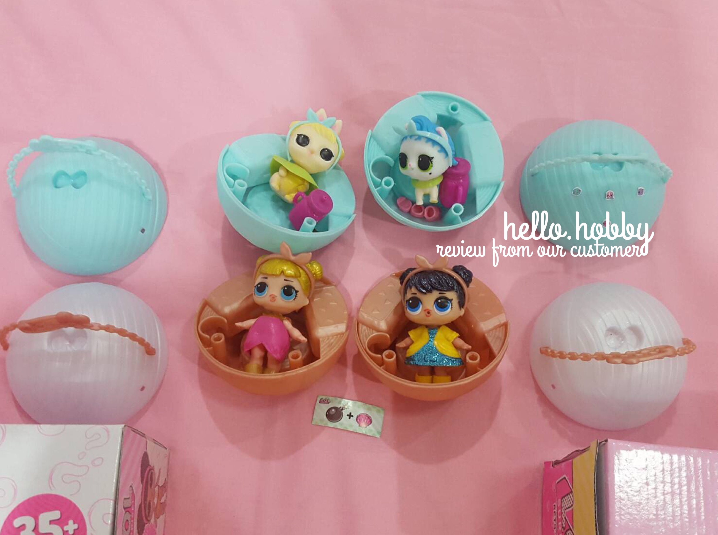 Surprise Egg L.O.L Surprise! Series 3 Pets Series (Set of 2)