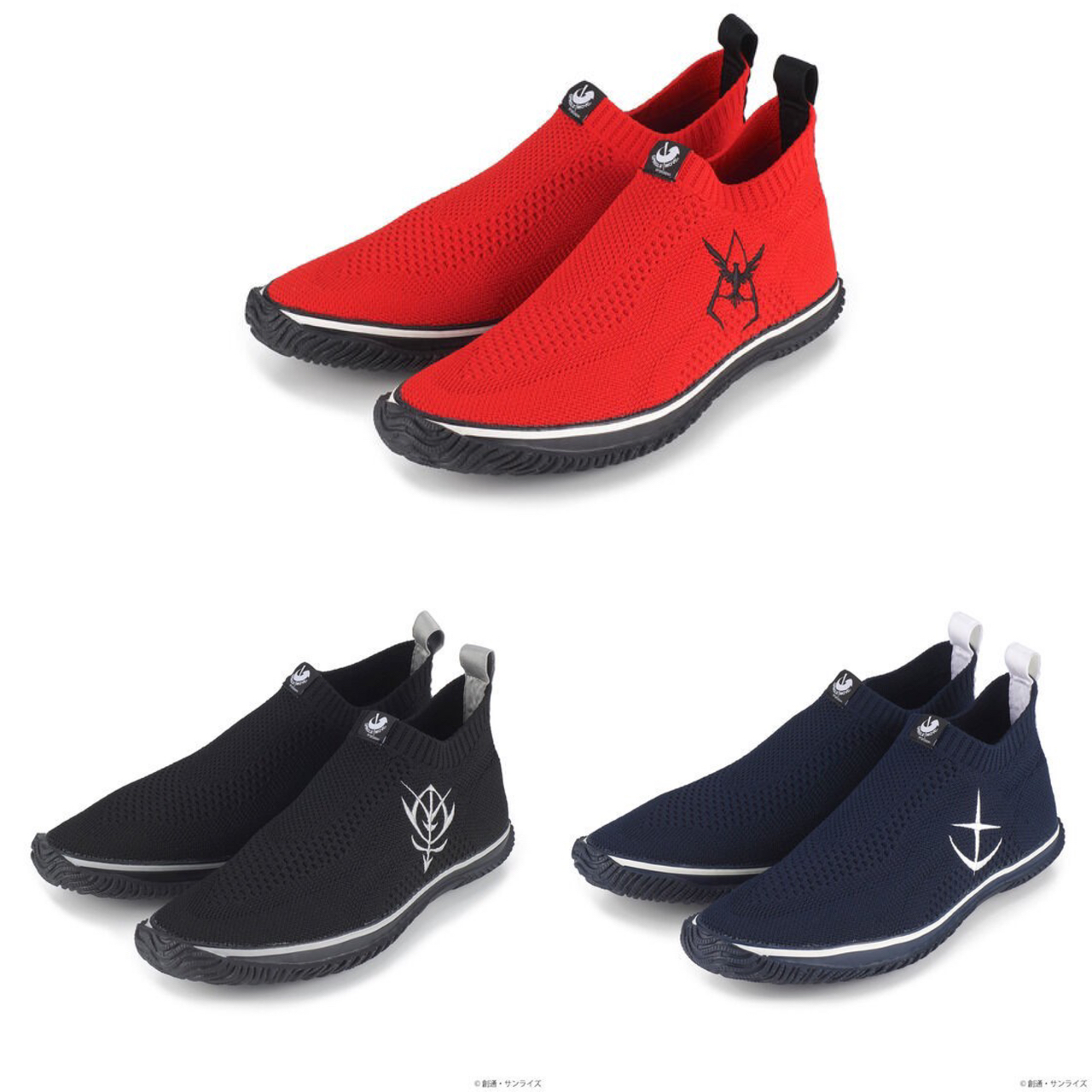 PRE-ORDER : STRICT-G SPINGLE MOVE "Mobile Suit Gundam" Knit Sneakers