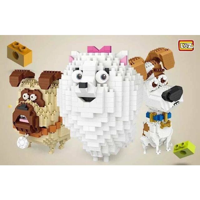 LOZ 9786-9788 The Secret Pets of Life