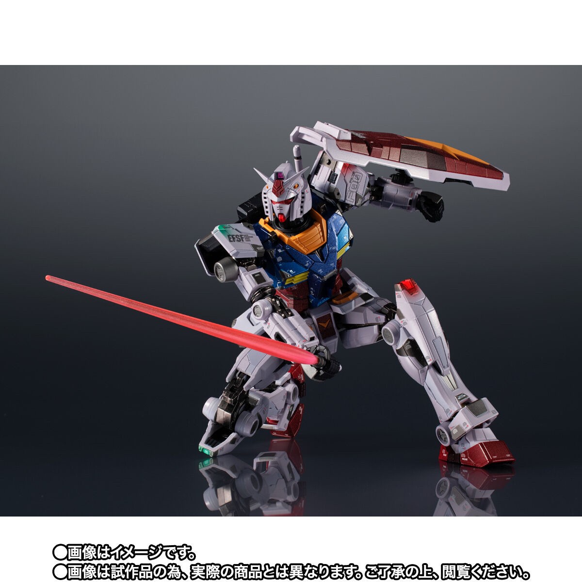 หุ่นเหล็ก Gundam - Chogokin X GUNDAM FACTORY YOKOHAMA RX-78F00 GUNDAM -Night illuminated ver.- by Premium Bandai (Lot JP มีกล่องน้ำตาล