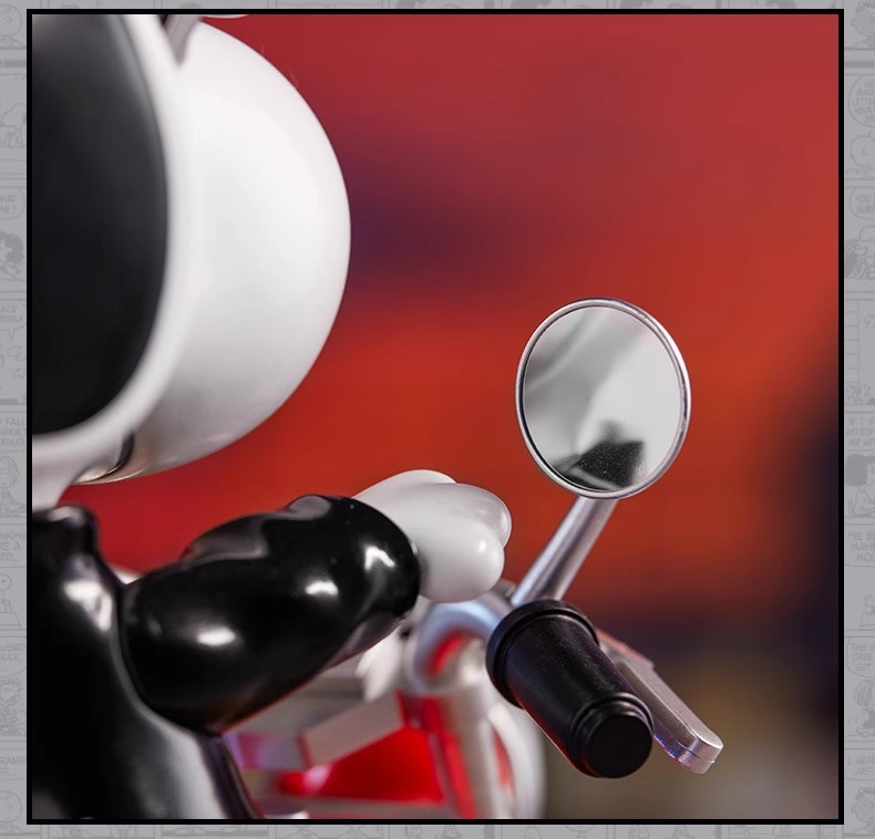 Snoopy & Motorcycle by Miniso