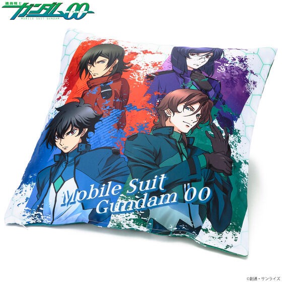 PRE-ORDER : Mobile Suit Gundam 00 Character Illustration Cushion Cover