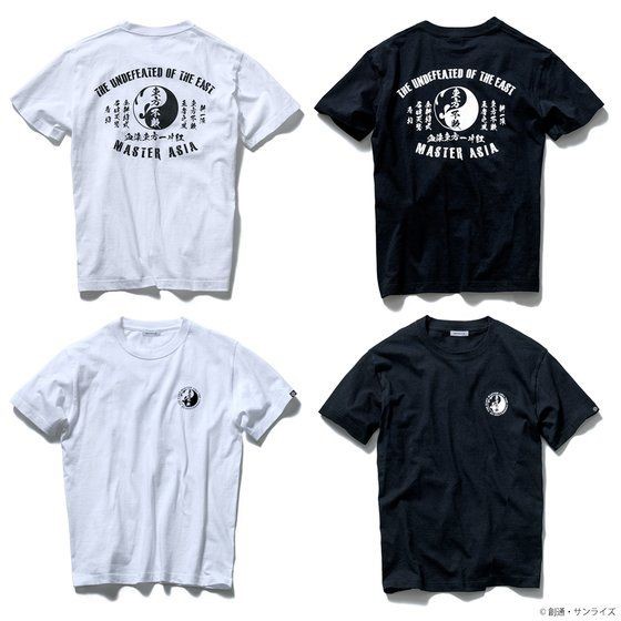 PRE-ORDER : STRICT-G "Mobile Fighter G Gundam" T-shirt Undefeated of the East Logo
