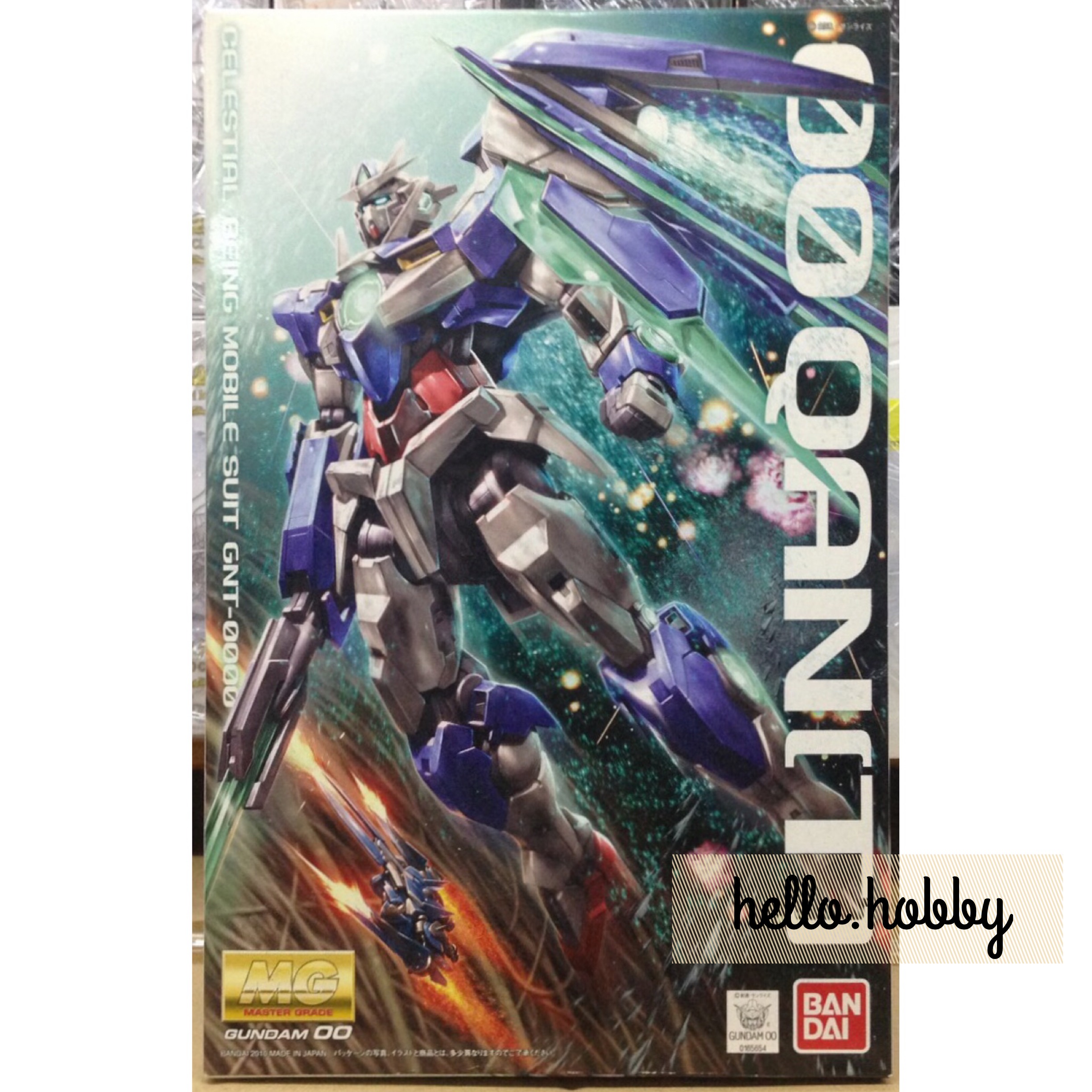 MG 1/100 GNT-000 OO QAN[T] by Bandai