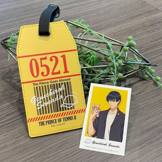 PRE-ORDER : The Prince of Tennis Abroad Luggage Tag with Illustration Sheet