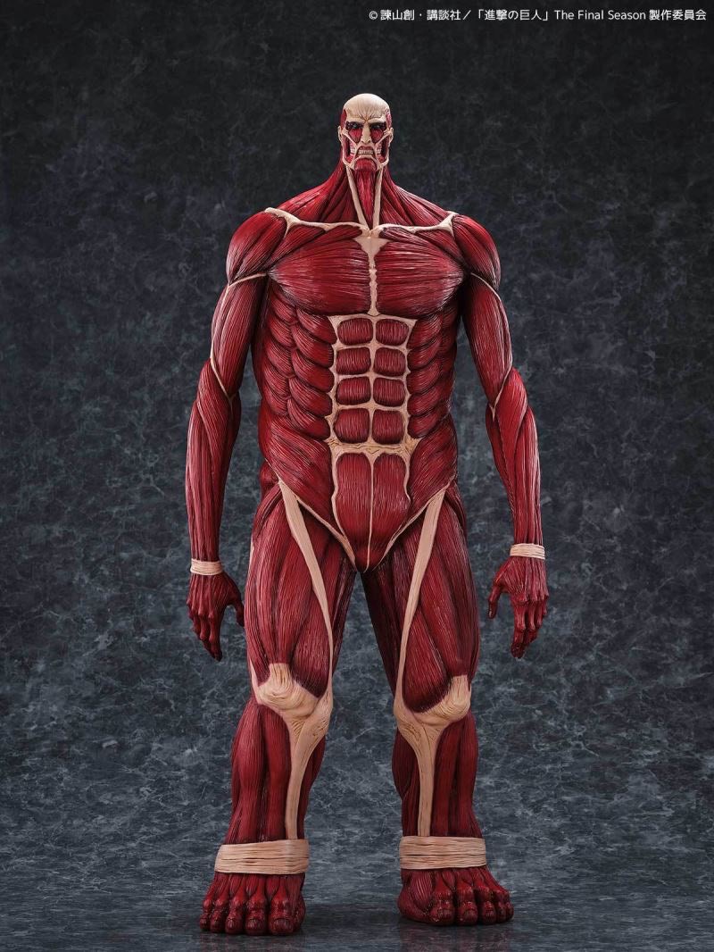 Pre-order : Mega Sofvi Attack on Titan Colossal Titan by Kaiyodo
