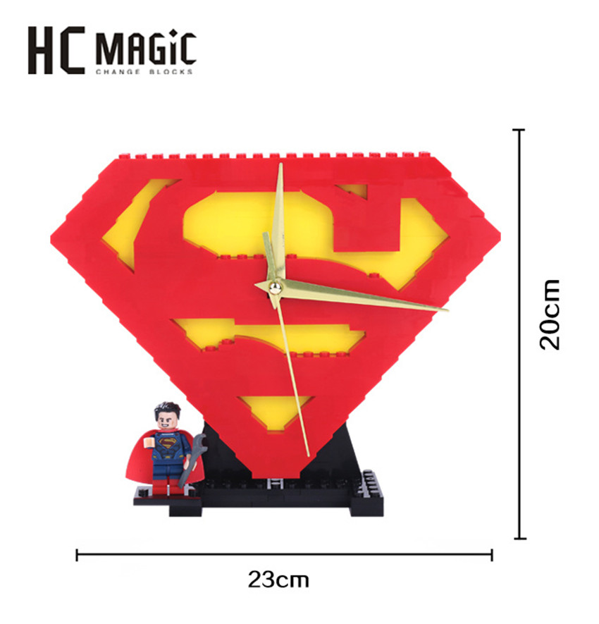 HC Magic 7010 Superman Clock 245pcs