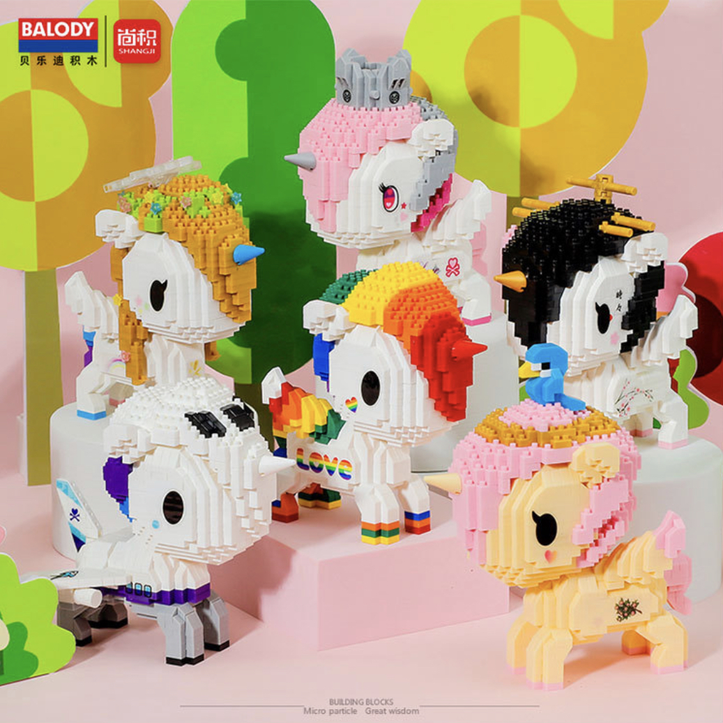 Balody 18186-18197 Tokidoki Unicorno