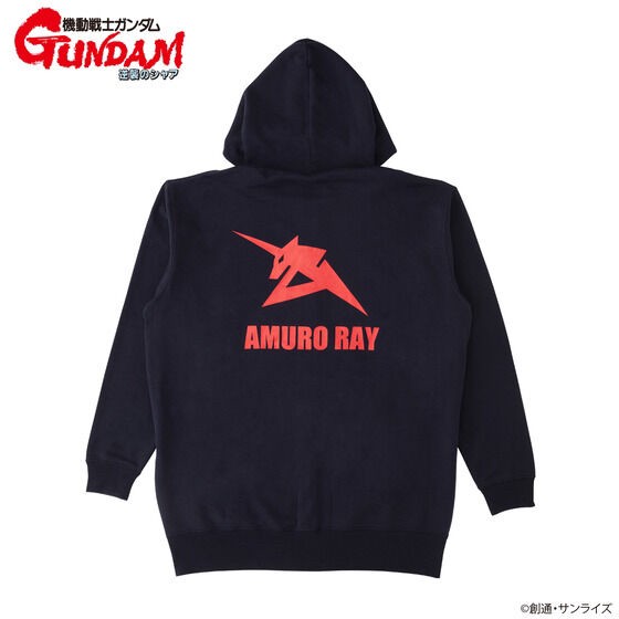 PRE-ORDER : Mobile Suit Gundam Mark Basic Line Zip Hoodie