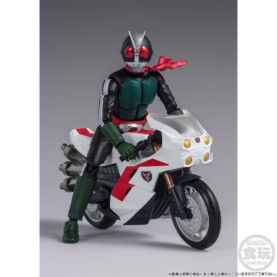 PRE-ORDER : SHODO-XX Shin Kamen Rider Kamen Rider No.2 & Cyclone Set