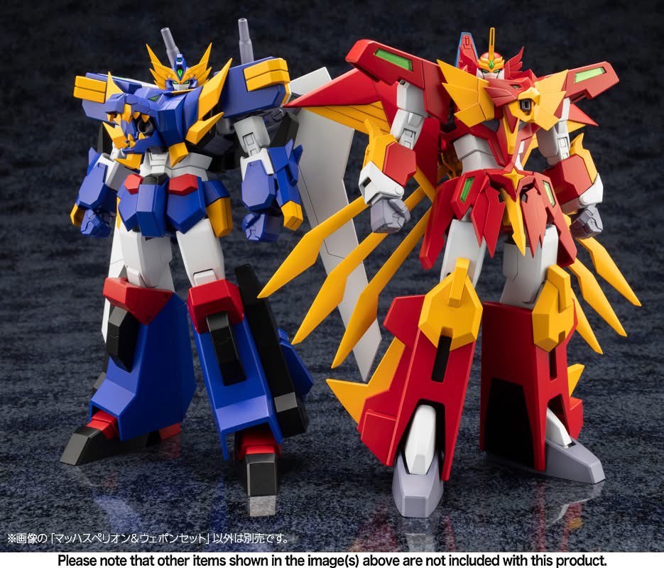 Pre-order : Mach Superion & Weapon Set (The Saint of Braves Baan Gaan) Plastic Model Kit by Kotobukiya
