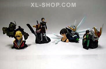 HG Gundam Sunrise Imagination Figure vol.2 ~Legend of G~ Gashapon (Set of 5)