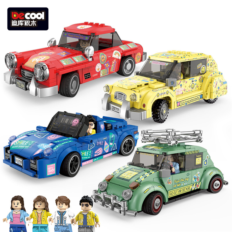 Decool 28005 - 28008 Ford Racing Pacemaker Graffiti Car