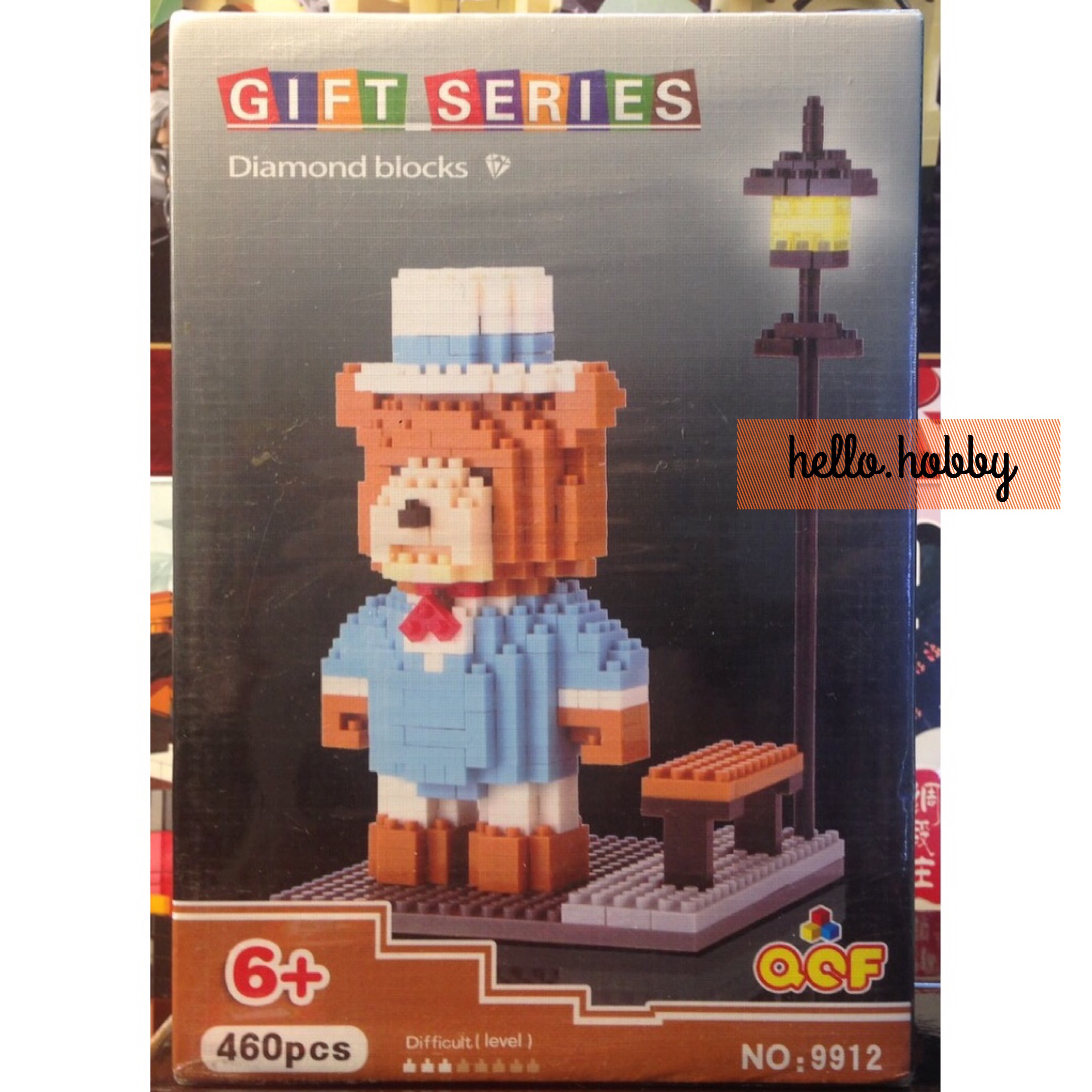 QCF 9912 Teddy Bear 460pcs