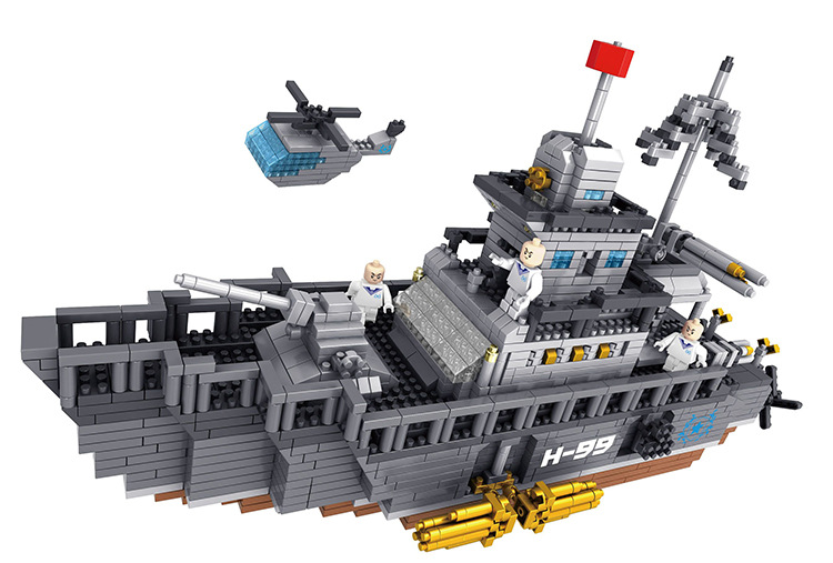 Building Star 9910-1 Battleship 1680pcs