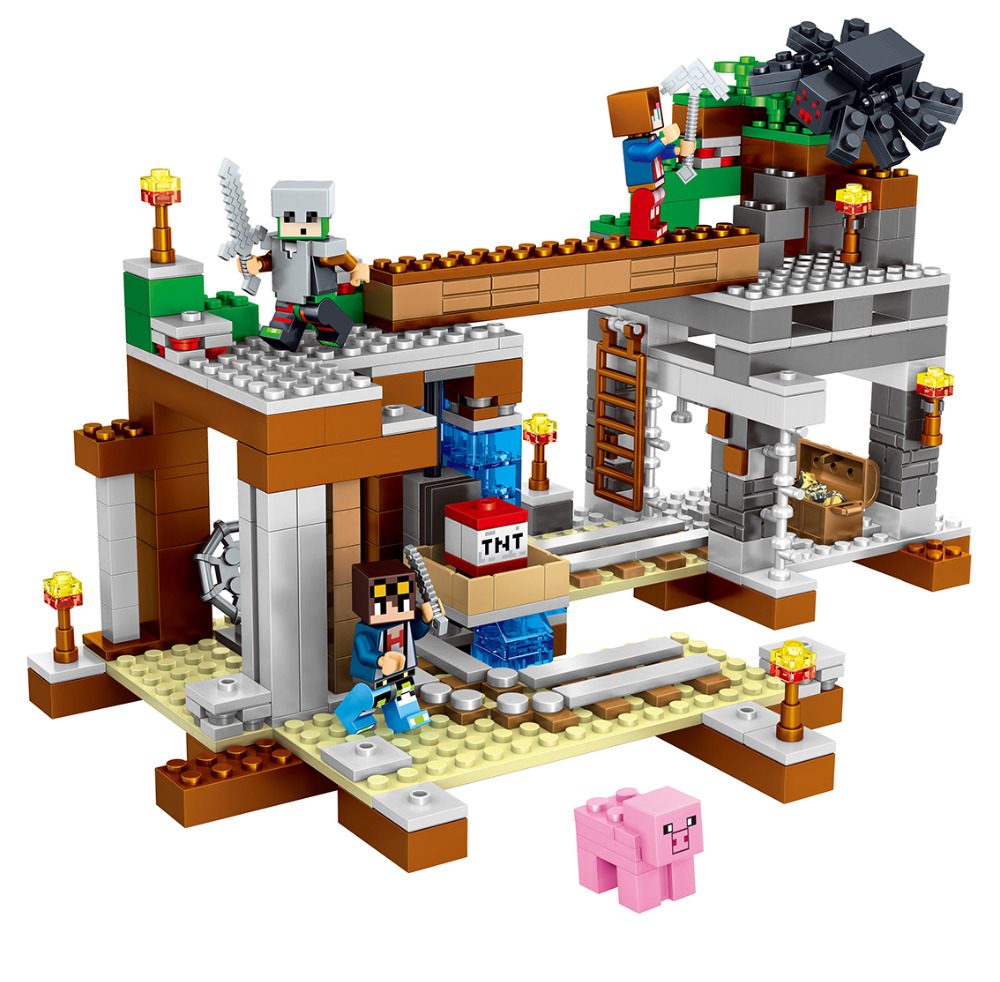 Qunlong QL0514 Minecraft Reston Fortress 493pcs