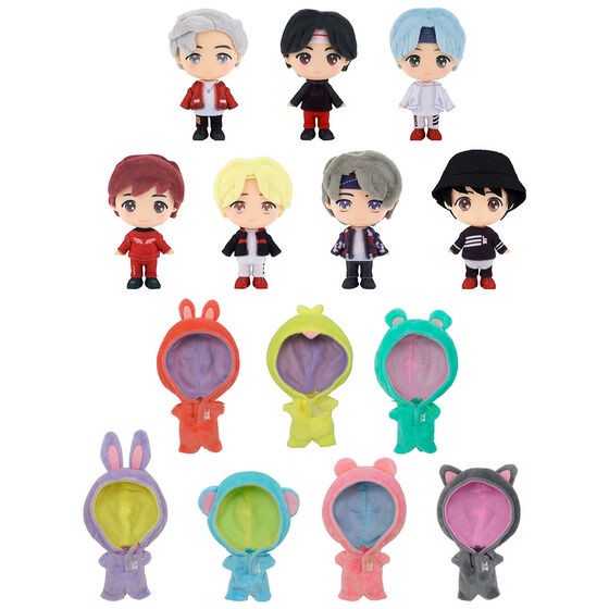 PRE-ORDER : HOODIEFiGU TinyTAN(RM / Jin / SUGA / j-hope / Jimin / V / Jung Kook)