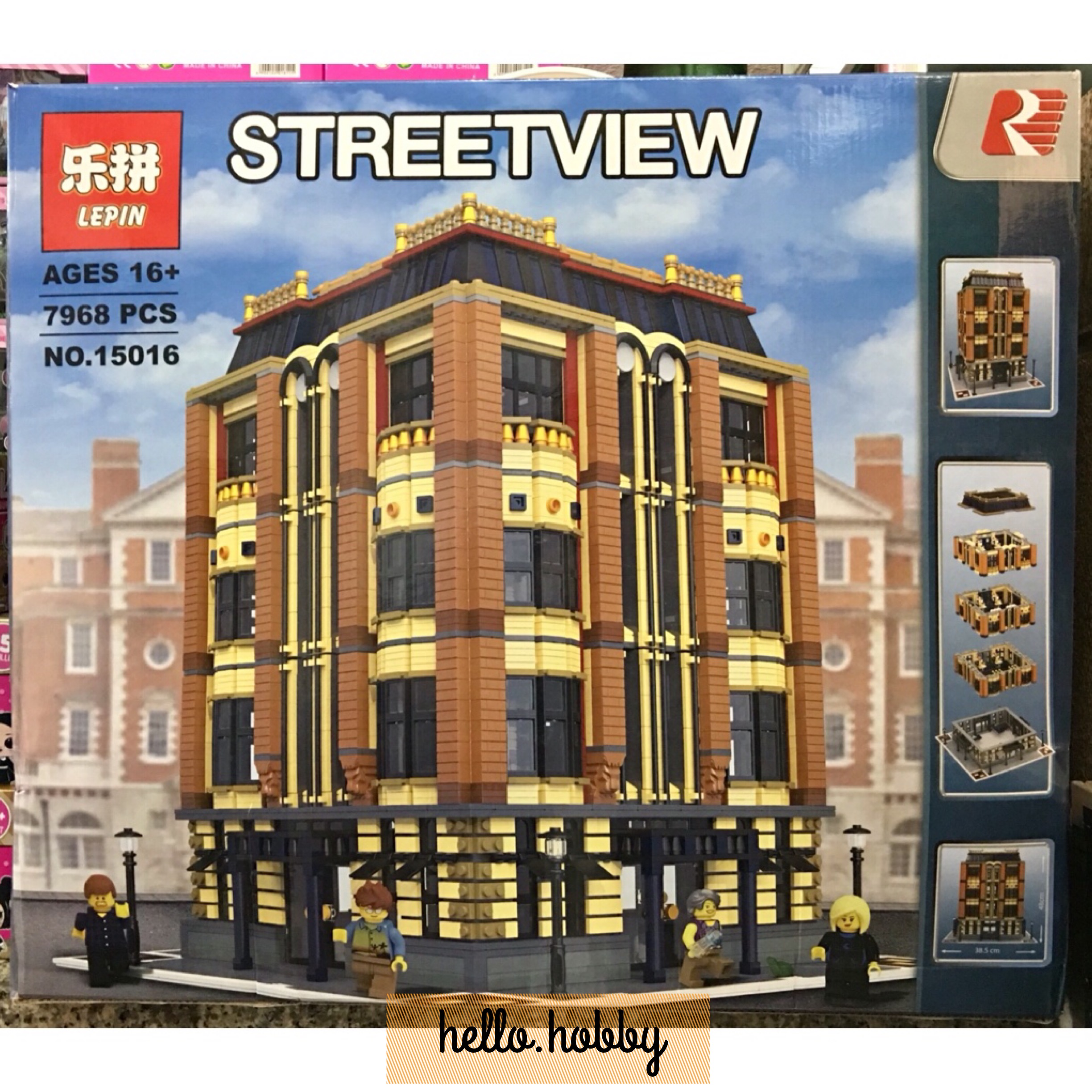 Lepin 15016 Apple Square University 7968pcs