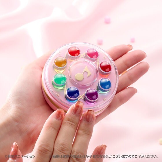 PRE-ORDER : Ojamajo Doremi Pirika Pirilala Apprentice Tap Color Ball Face Powder 25th Anniversary ver.