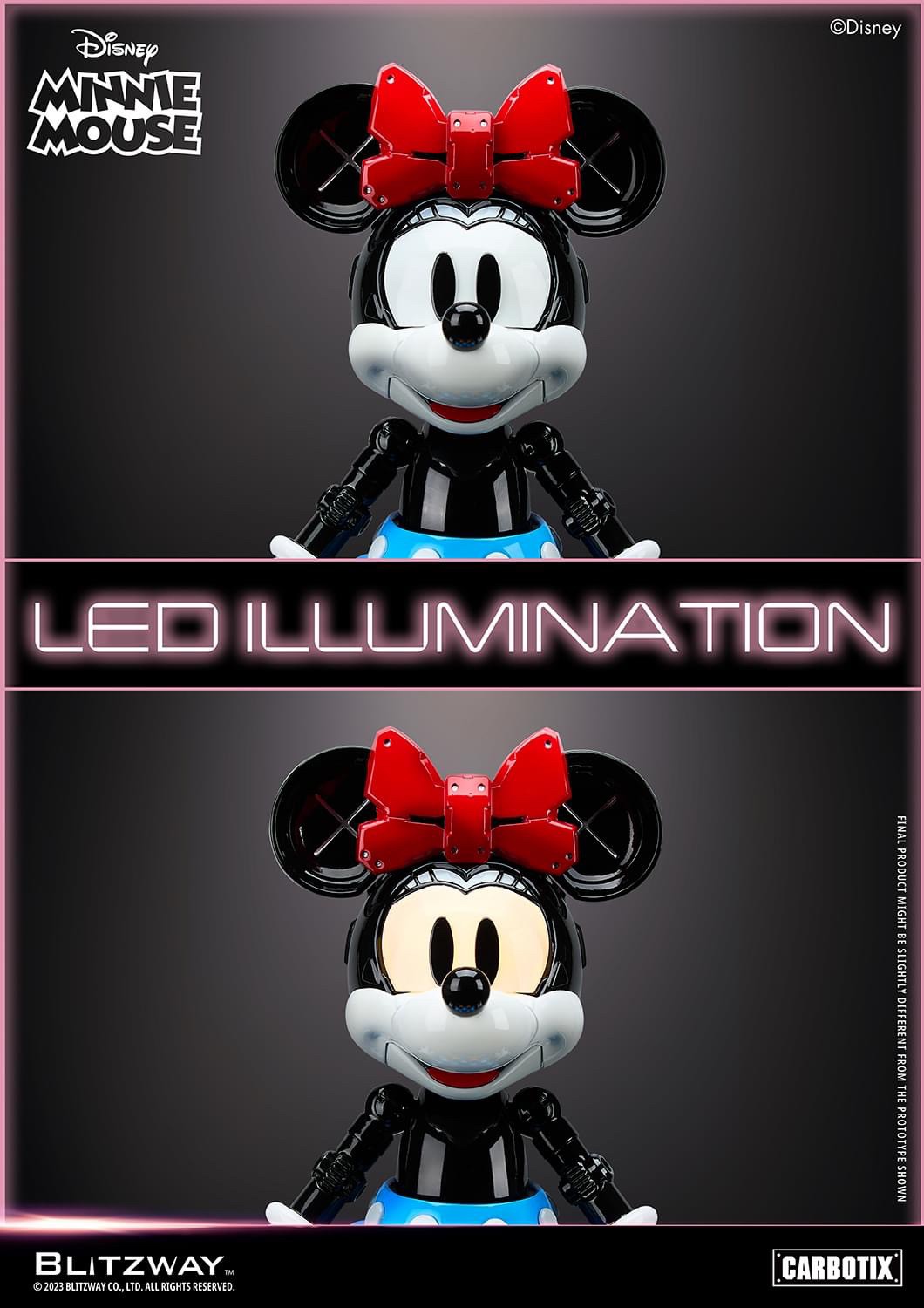 Pre-order : CARBOTIX Disney Characters Series Minnie Mouse / Goofy / PINOCCHIO by Blitzway x 5Pro Studio