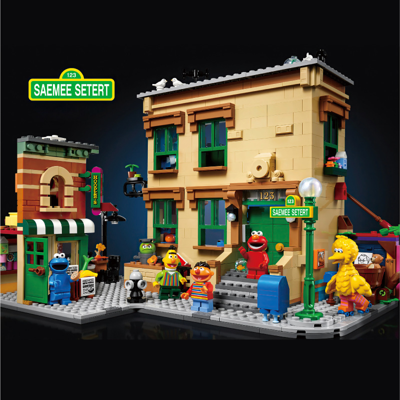 99908 Sesame Street 1440pcs