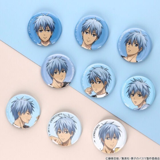 PRE-ORDER : [Hapikuro!] Kuroko's Basketball KUROCORZET Memorial Can Badge (Random)