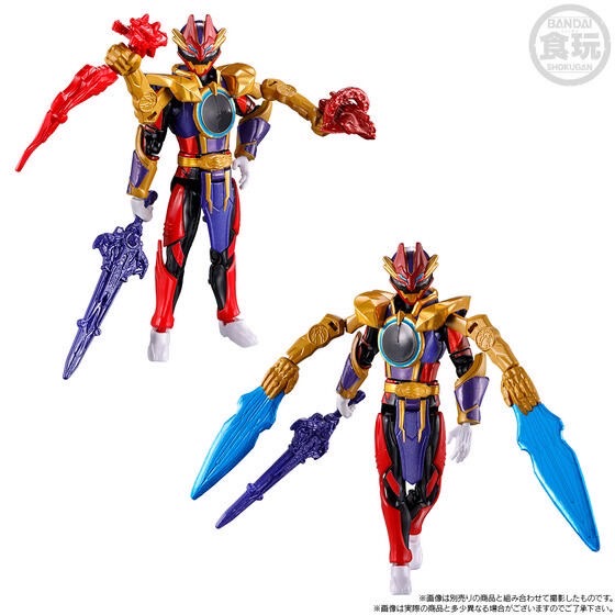 PRE-ORDER : Minipla No.1 Sentai Gozyuger Gattai Series PB RyoTegaSword & BraveTegaSword GozyuWolf