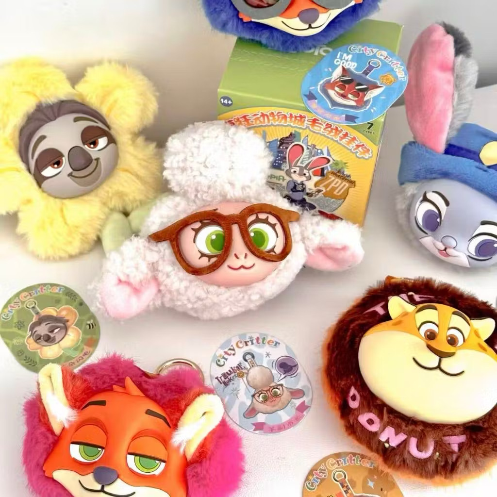 ตุ๊กตาพวงกุญแจ Zootopia Plush Pendant Keychain Series by Mesuca