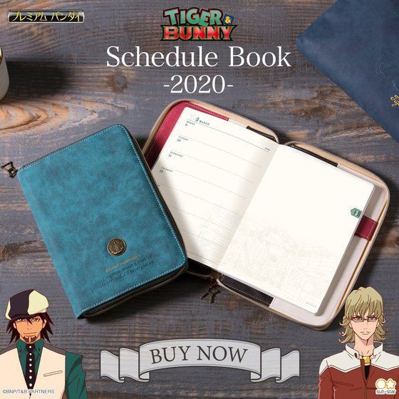 PRE-ORDER : TIGER & BUNNY 2020 Notebook (2 types)