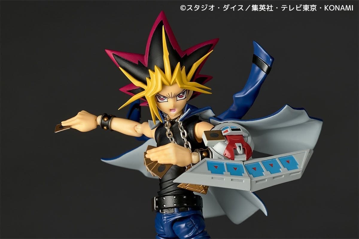 Pre-order : Revoltech Yami Yugi (Yu-Gi-Oh! Duel Monsters) Action Figure [with Bonus] by Kaiyodo
