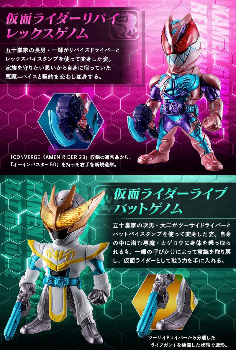 PRE-ORDER : CONVERGE KAMEN RIDER -SIDE REVI-