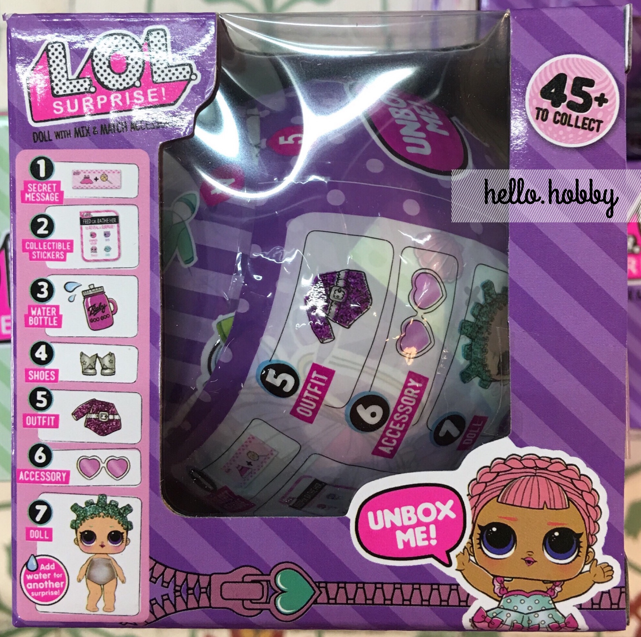 Surprise Egg L.O.L Purple Version