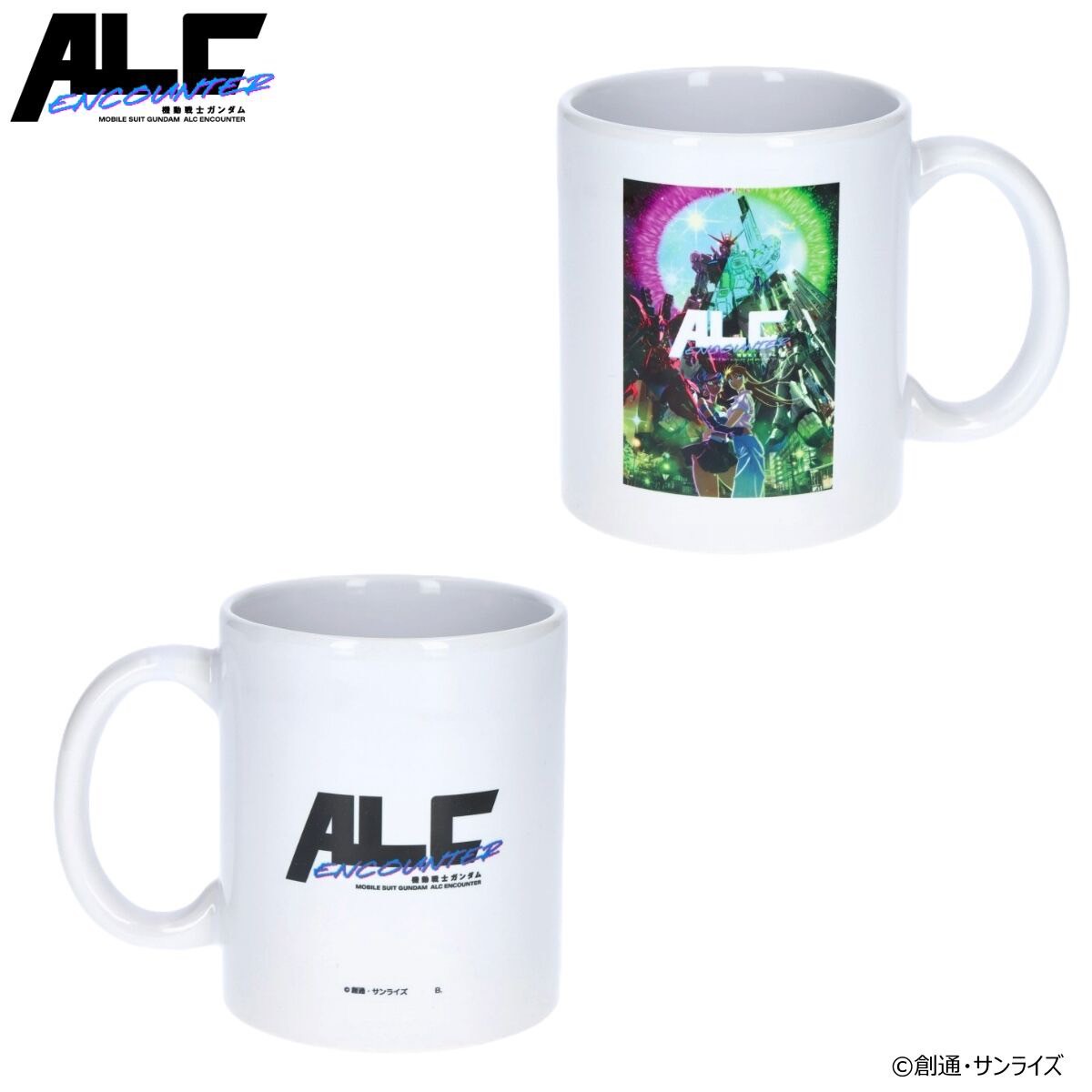 PRE-ORDER : Mobile Suit Gundam ALC ENCOUNTER Key Visual Mug
