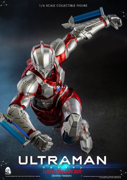 PRE-ORDER : Ultraman Suit (Anime Version) 1/6 Scale Collectible Figure By THREEZERO