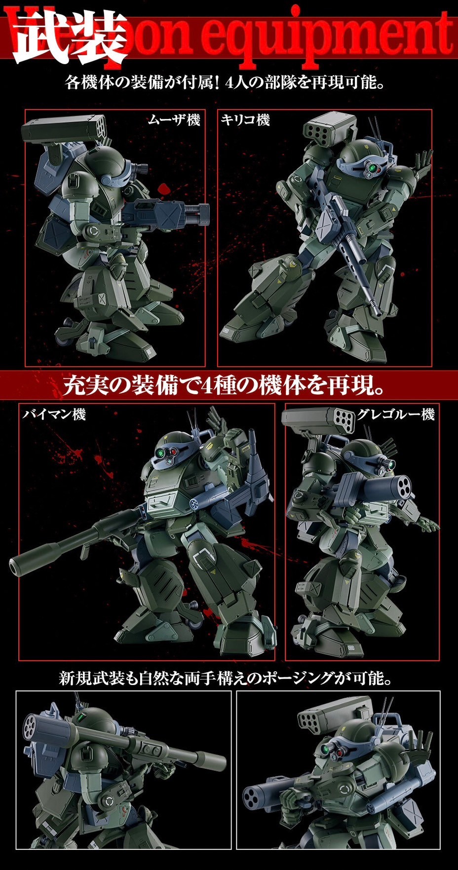 PRE-ORDER : HI-METAL R Scopedog Turbo Custom