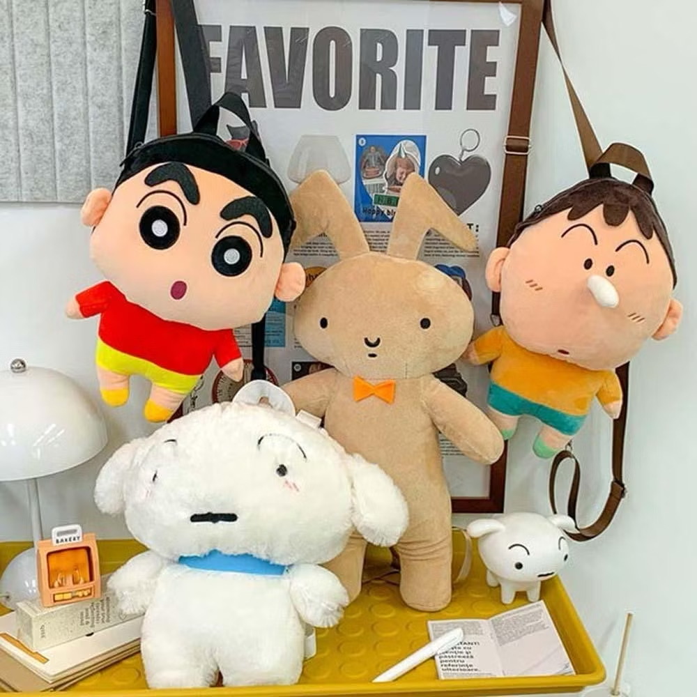 กระเป๋าเป้ตุ๊กตาชินจังลิขสิทธิ์แท้ Crayon Shinchan Doll Backpack by Youmai