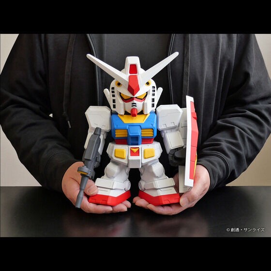 PRE-ORDER : Jumbo Sofubi Figure SD RX-78-2 Gundam SD Gundam